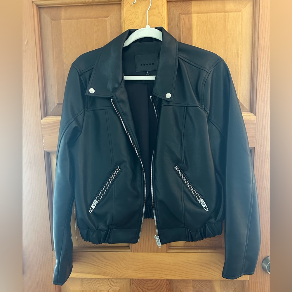 Blank NYC Leather Coat